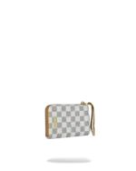 Sprayground Portafoglio Graff Embossed Cream Check Wallet - immagine 2