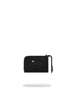 Sprayground Portafoglio Blacked Out Embossed Gold Tooth Wallet