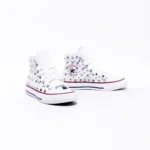 All Star hi White Borchie Strass Kid - immagine 2