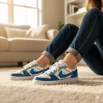 Nike Court Cosplay Blue Glitter - immagine 2