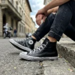 All Star hi Black Back Silver - immagine 2