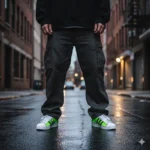 Adidas Superstar Green Pouring Paint - immagine 5