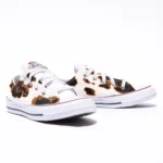 All star Low White Mucca Animalier - immagine 3