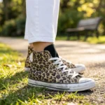 All Star Hi Black Glitter Animalier - immagine 2
