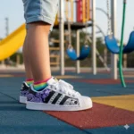 Adidas Superstar Imls Purple Bandana Kid - immagine 2