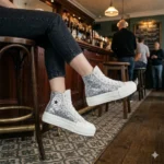 Platform Cruise Hi White Glitter - immagine 2
