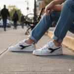 Diadora Game Low Black Swoosh - immagine 2