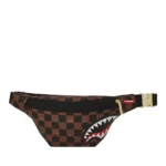Sprayground Marsupio Peeking Character Check Crossbody