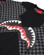 Sprayground Felpa Triple Decker Heir To Throne Crew Grey - immagine 4