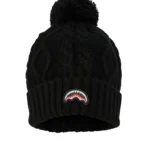Sprayground Berretto Black Kint Puff Beanie