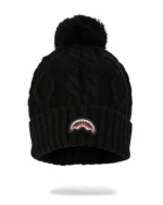 Sprayground Berretto Black Kint Puff Beanie