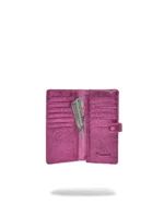 Sprayground Portafoglio Metallic Pink Metallic Drip Single Fold Wallet - immagine 2