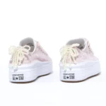 Platform Low Move Pink Pizzo Perle - immagine 3
