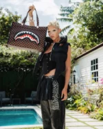 Sprayground Sawtooth Sharks In Paris Tortuga Tote - immagine 4