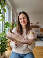 Adidas Spezial Stripes Oro Strass - immagine 4