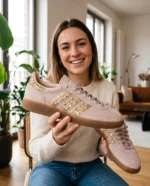 Adidas Spezial Stripes Oro Strass - immagine 5