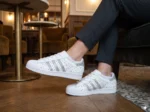 Adidas Superstar Glitter Borchie Strass - immagine 3