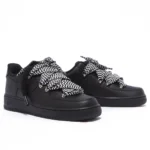 Nike Air Force One Black Double Rope Lanv - immagine 2