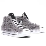 Platform Hi Stripes Furry Grey - immagine 3