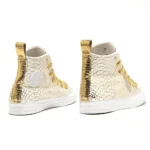 All star Hi Mono White Pytho Gold - immagine 4