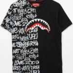Sprayground Maglia Split Graffiti Regular T-Shirt