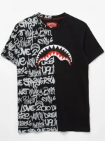 Sprayground Maglia Split Graffiti Regular T-Shirt