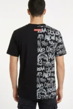 Sprayground Maglia Split Graffiti Regular T-Shirt - immagine 4