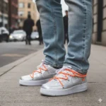 Nike Air Force One Dirty Fluo Orange Cover - immagine 2