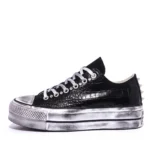 Platform Low Black Cocco