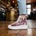 Platform Hi Move White Paillettes Pink - immagine 2