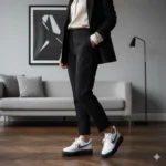Nike Court Platform Crater Nero Glitter - immagine 2
