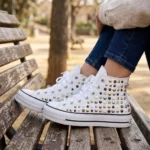 Platform HI White Mixed Pelle - immagine 2