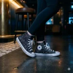 All Star Black Runaways Pelle - immagine 4