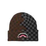 Sprayground Berretto Half And Half Checkered Beanie