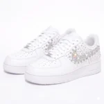 Nike Air Force One Glitter Borchie Strass - immagine 3