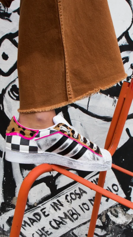 Adidas Stan Smith Coffee Rafia | Il Maltese Lab - Scarpe personalizzate