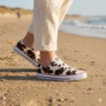 All star Low White Mucca Animalier - immagine 2