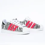 Adidas Superstar Zebra Neon - immagine 2