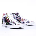 All Star Hi White Teschi e Fiori - immagine 3