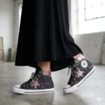 All Star Black De-la Stars Dark Rose - immagine 2