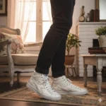 Diadora Game Hi White Swoosh Studs - immagine 2