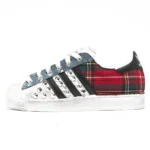 Adidas Superstar Denim Tartan