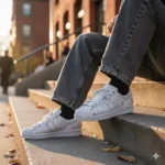Adidas Superstar White Dirty Studs - immagine 2