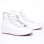 Platform Hi Move White Back Pelle - 42 - immagine 2
