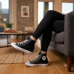 All Star Mid Platform Nero Borchie - immagine 2