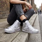 Platform Hi Move White Dirty Chainy - immagine 5