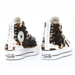 Platform Hi White Mucca Animalier Borchie - immagine 4