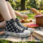 Platform Cruise Hi Black Destroy Denim - immagine 2