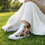 All Star Hi Fiori Panno Quilt - immagine 2