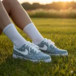 Nike Air Force One Denim Paillettes - immagine 2